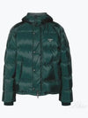 SGC699 1WQ9 F0422 Re nylon cropped down jacket - PRADA - BALAAN 2