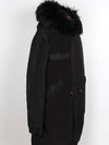 Mr and Mrs Spur Black Fur Hooded Jacket M - MR & MRS ITALY - BALAAN 6