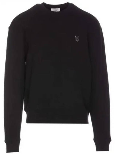 Bold Fox Head Cotton Sweatshirt Black - MAISON KITSUNE - BALAAN 2