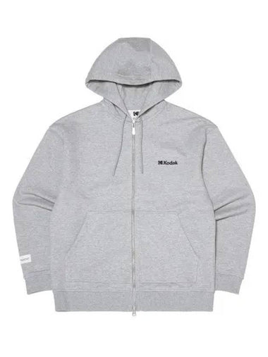 KODAK Essential Everlight Hood Zip up MELANGE GRAY - KODO - BALAAN 1