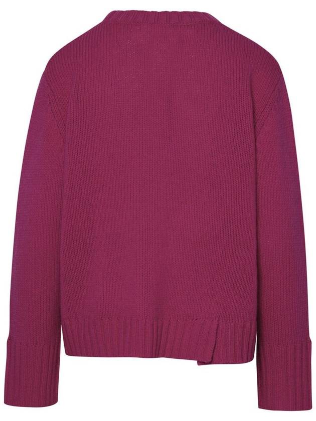 360 Cashmere 'Karine' Sweater In Fuchsia Cashmere Blend - 360 CASHMERE - BALAAN 3