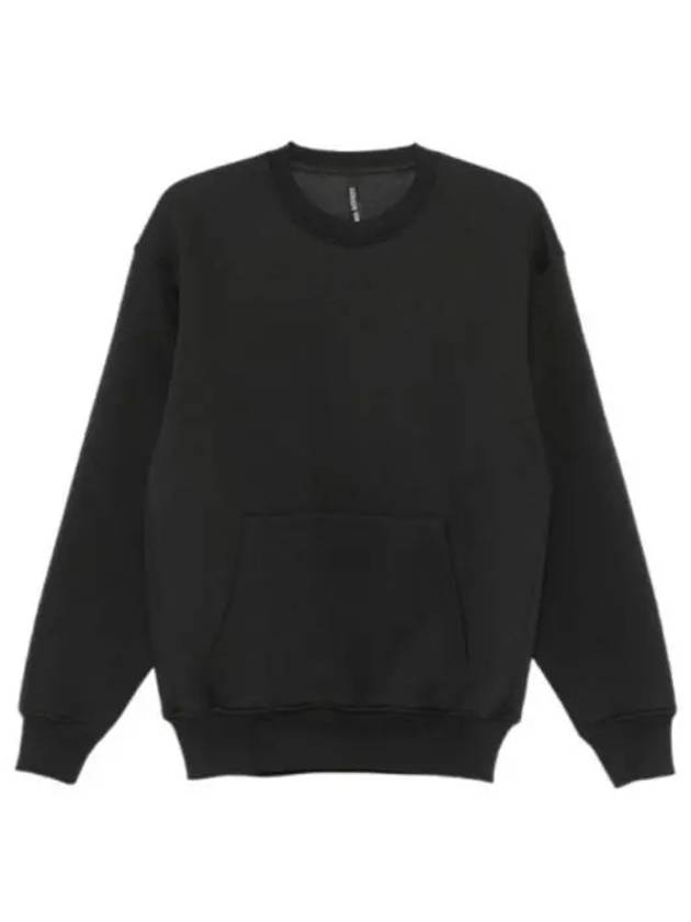 Double Bolt Drop Shoulder Sweatshirt Iron Black - NEIL BARRETT - BALAAN 2