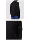 Men's Lens Wappen Pocket Diagonal Sweatshirt Black - CP COMPANY - BALAAN 6