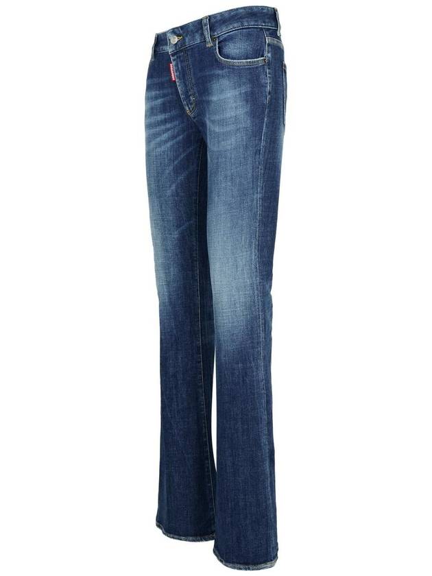 DSQUARED2 'Flare' Navy Denim Jeans - DSQUARED2 - BALAAN 2