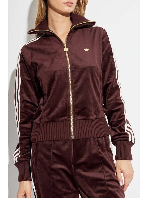 ADIDAS Originals Sweatshirt With Logo, Women's, Brown - ADIDAS ORIGINALS - BALAAN 3