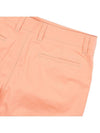 Cargo Bermuda Cotton Blended Canvas Shorts Orange - DIOR - BALAAN 8