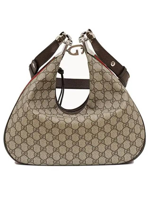 Attache Large Shoulder Bag Beige - GUCCI - BALAAN 2