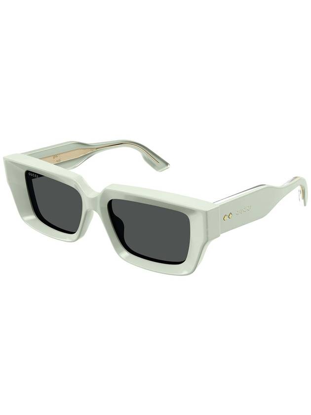 Sunglasses GG1529S 003 GREEN GREEN GRAY - GUCCI - BALAAN 3