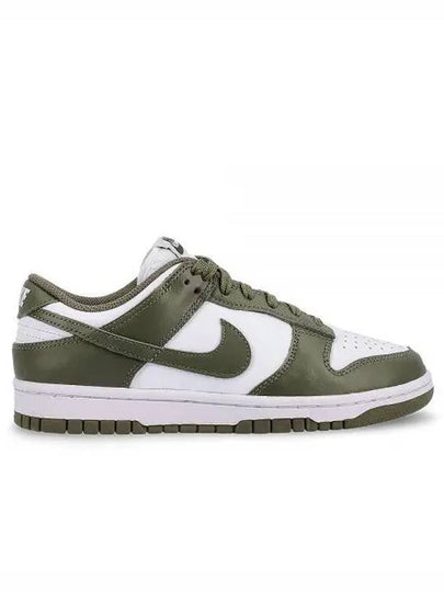 Women's Dunk Low Top Sneakers Medium Olive - NIKE - BALAAN 2