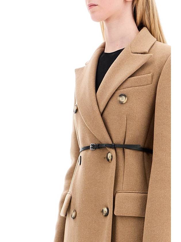 double-breasted cashmere blend coat - MAX MARA SPORTMAX - BALAAN 4