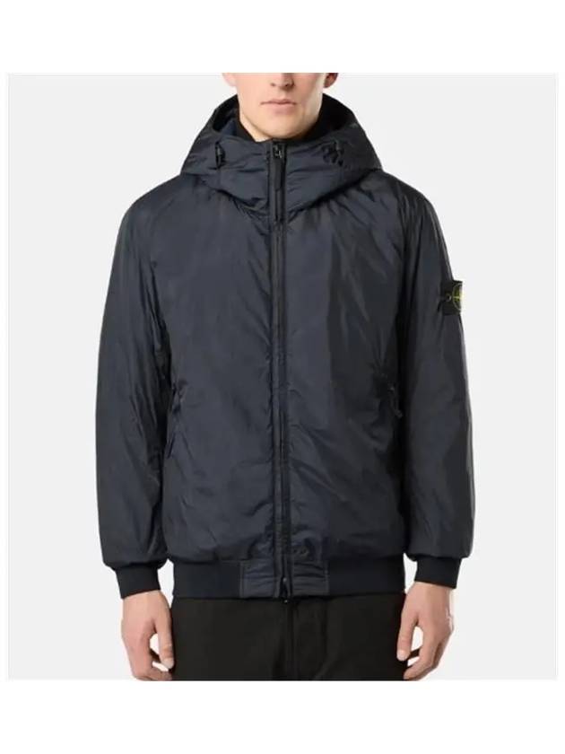 Crinkle Reps R NY Padding Navy - STONE ISLAND - BALAAN 4