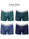 Underwear CK Men's Underwear Draw Chromatic Microfiber Boxer Briefs Set of 4 - CALVIN KLEIN - BALAAN 1