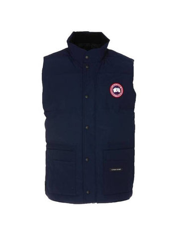 Freestyle Crew Padding Vest Atlantic Navy - CANADA GOOSE - BALAAN 1