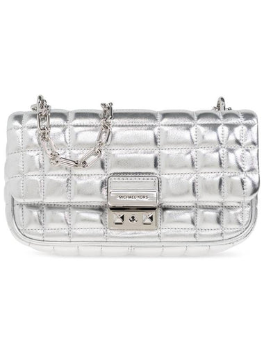 Michael Michael Kors Shoulder Bag Tribeca, Women's, Silver - MICHAEL KORS - BALAAN 1