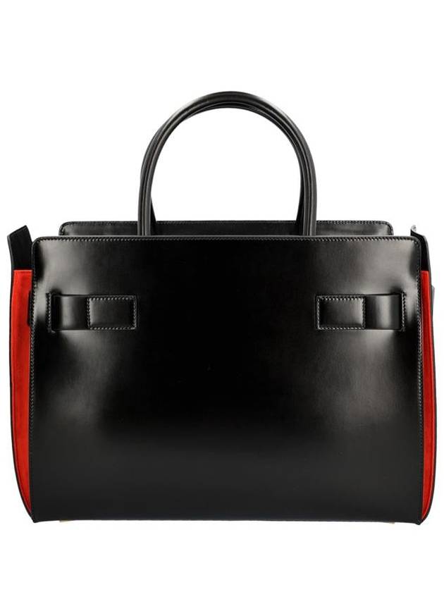 Salvatore bag 213983 0766772 NERO BLACK RED - SALVATORE FERRAGAMO - BALAAN 4