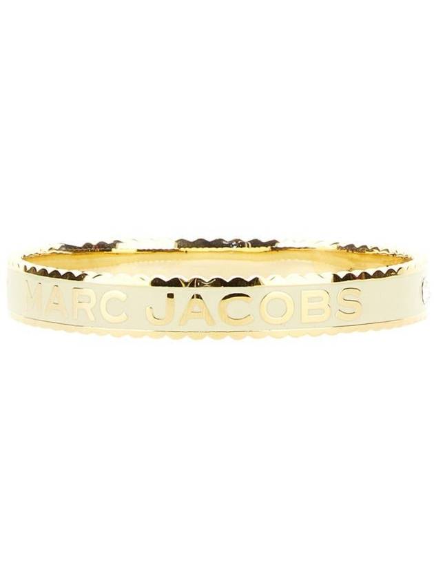 The Medallion Large Bangle Bracelet Gold - MARC JACOBS - BALAAN 3