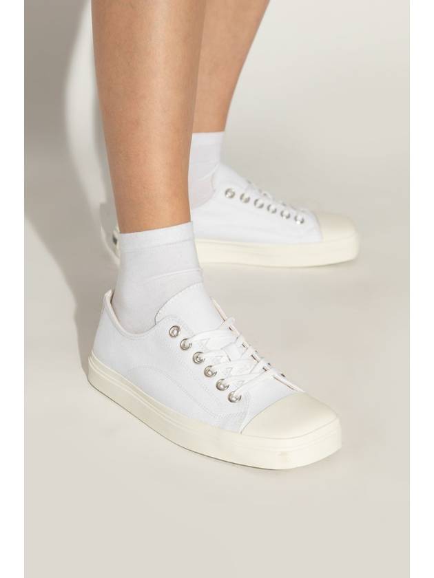 Moschino Square-toe Sneakers, Women's, White - MOSCHINO - BALAAN 2