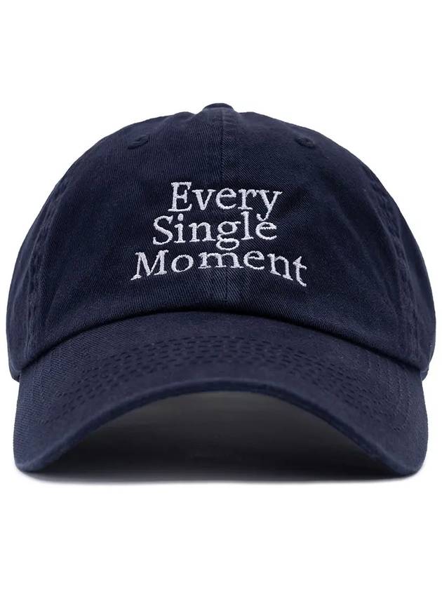 ESM WASHED BALL CAP NAVY - POLYGRAM - BALAAN 4