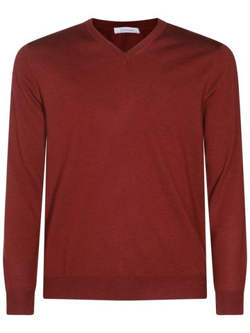 Cruciani Red Wool Knitwear - CRUCIANI - BALAAN 1