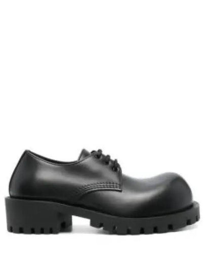 Hummer Leather Derby Black - BALENCIAGA - BALAAN 2