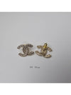 Metal Earrings Diamantes & Gold Crystal - CHANEL - BALAAN 5