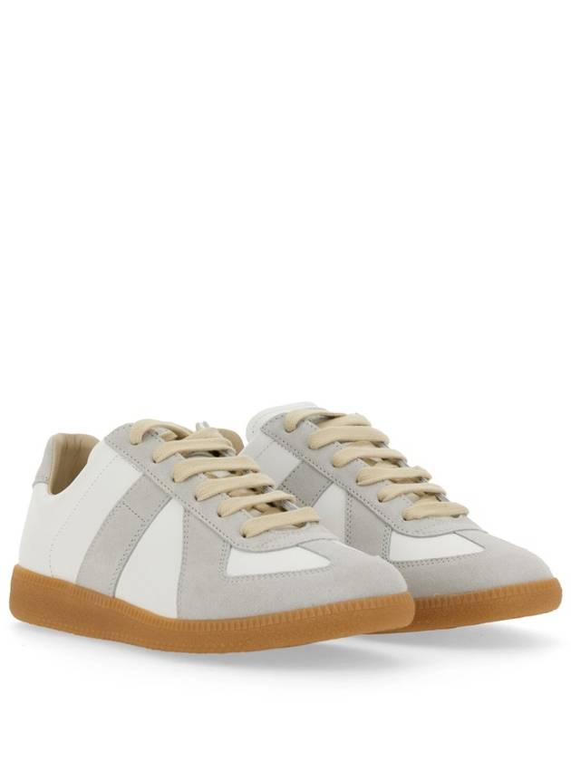 Replica Calfskin Low Top Sneakers White - MAISON MARGIELA - BALAAN 4