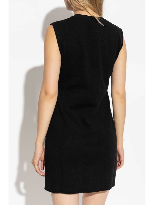 Diane Von Furstenberg Sleeveless Dress, Women's, Black - DIANE VON FURSTENBERG - BALAAN 4