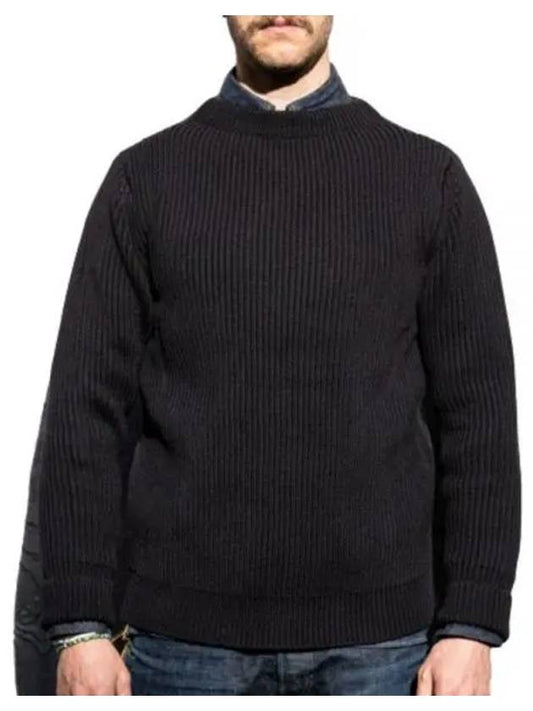 ANDERSENANDERSEN Navy Crewneck NC Black - ANDERSEN-ANDERSEN - BALAAN 1