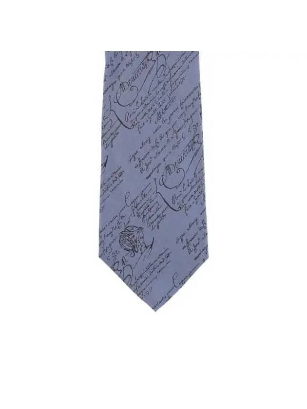 Scritto Printing Silk Tie T27TJ01 006 32N - BERLUTI - BALAAN 2