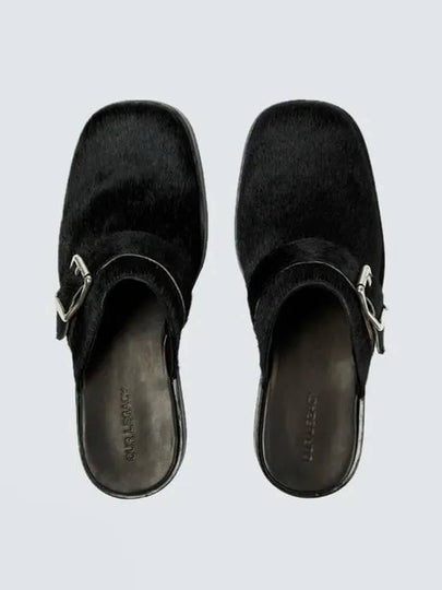 Our Legacy Men s Black Camion Hair On Hide Mule A4217CCSSE - OUR LEGACY - BALAAN 2