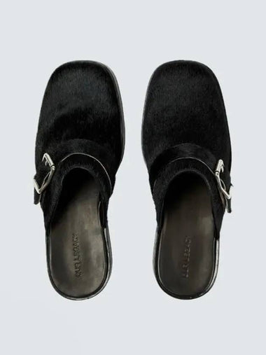 Our Legacy Men s Black Camion Hair On Hide Mule A4217CCSSE - OUR LEGACY - BALAAN 1