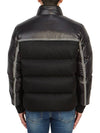 High Neck Goose Down Zip-Up Jacket Black - MONCLER - BALAAN 6