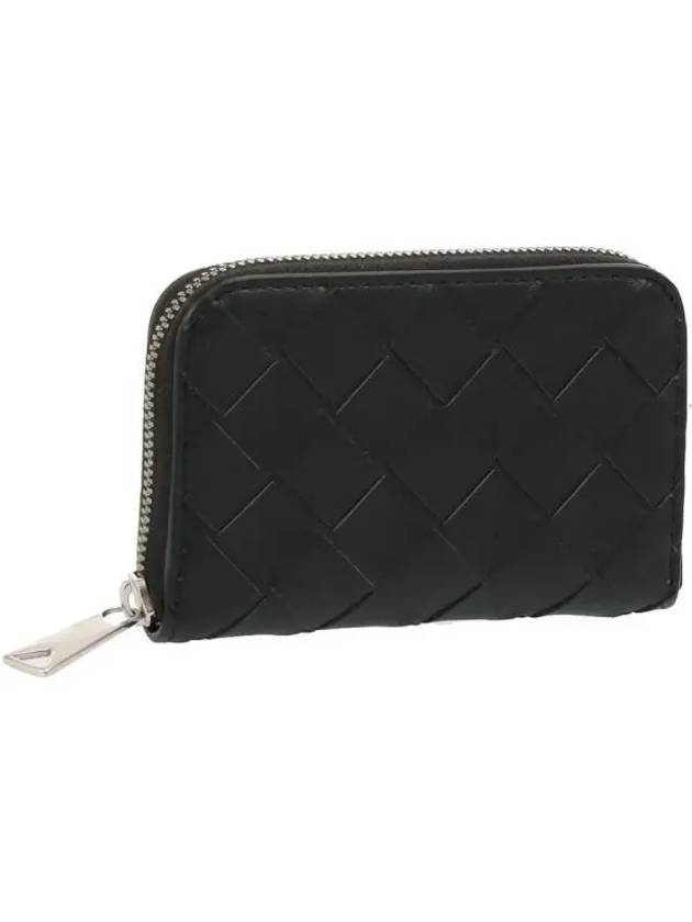 Zipper Coin Purse Black - BOTTEGA VENETA - BALAAN 2