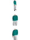 Aris Mini No Prablemo Sweatshirt FTAR20009 ALPINE GREEN - ARIES - BALAAN 4