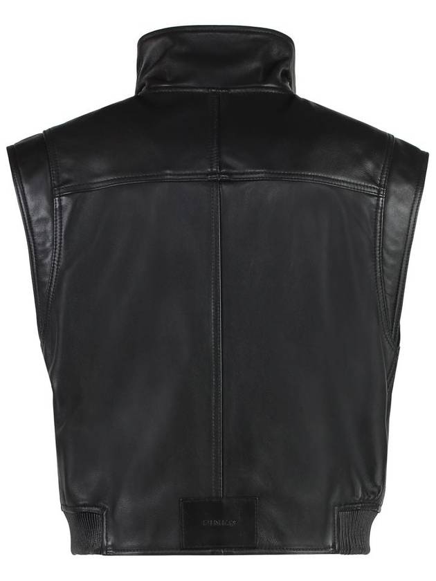 Pinko Gambia Leather Vest - PINKO - BALAAN 2