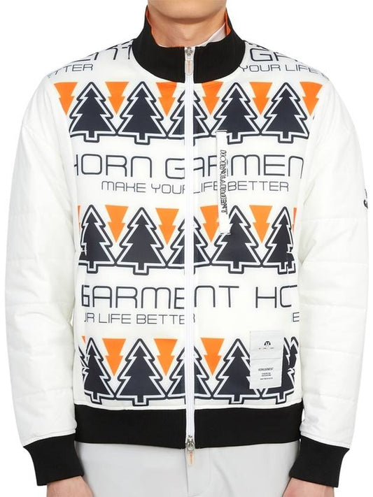 ECCO Hybrid Insulated Jacket White - HORN GARMENT - BALAAN 2