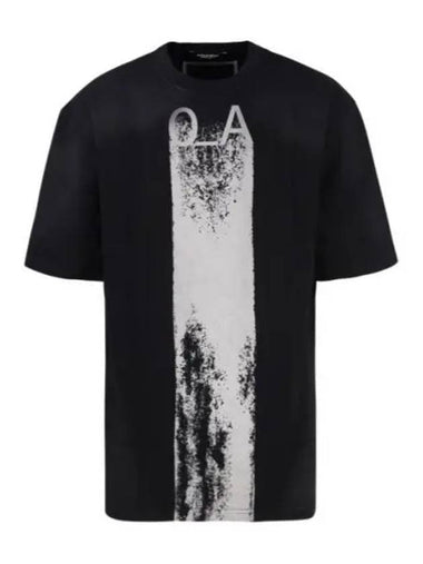 Plaster Cotton Short Sleeve T Shirt Black ACWMTS093 - A-COLD-WALL - BALAAN 1