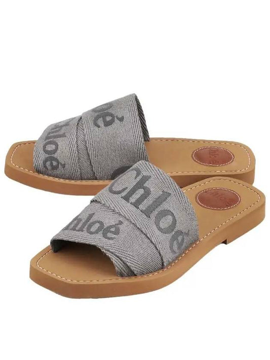 Woody Flat Mules Grey - CHLOE - BALAAN 2