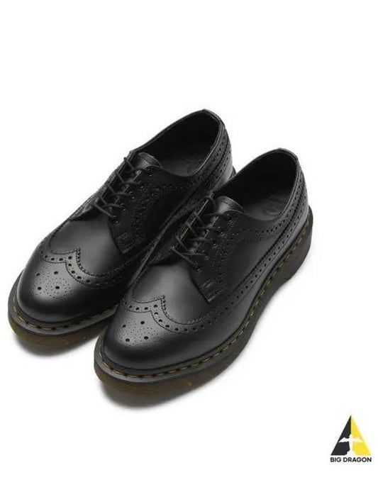 3989 Smooth Leather Brogues Black - DR. MARTENS - BALAAN 2