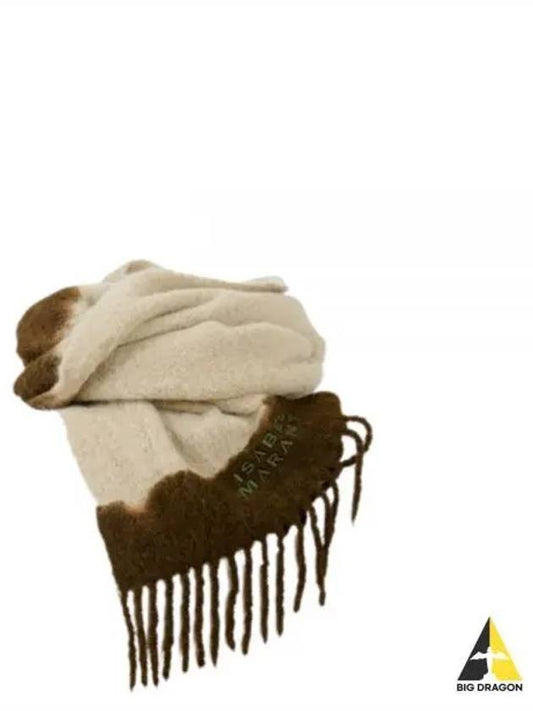 Firny Alpaca Muffler Beige - ISABEL MARANT - BALAAN 2