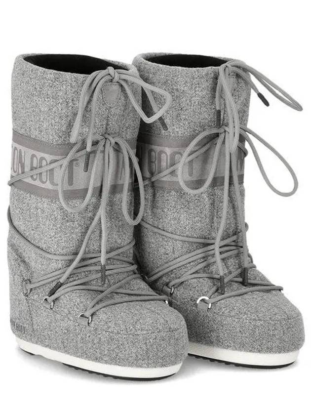 Icon Felt Winter Boots Grey - MOON BOOT - BALAAN 2