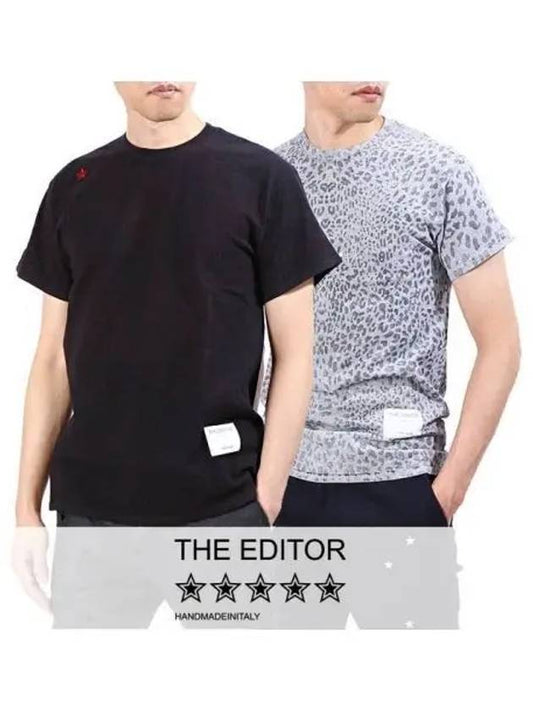 Men s short sleeve t shirt 271024 - THE EDITOR - BALAAN 1