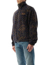 Star Tiger Embroidered Zip Up Jacket Blue Brown - KENZO - BALAAN 6