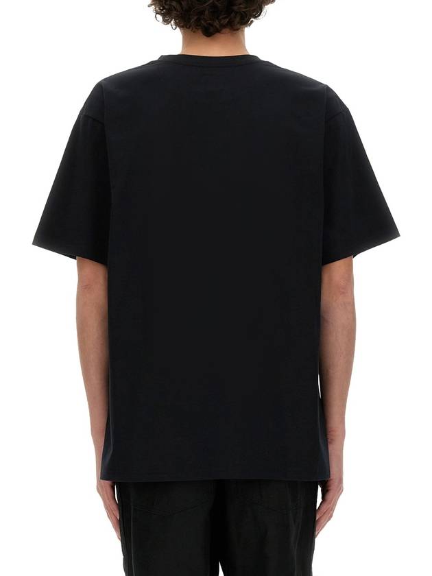 Crew Neck Poly Jersey Short Sleeve T-Shirt Black - NEEDLES - BALAAN 4