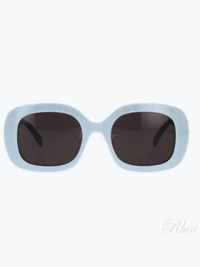 Eyewear Triomphe 10 Acetate Sunglasses Milky Light Blue - CELINE - BALAAN 2