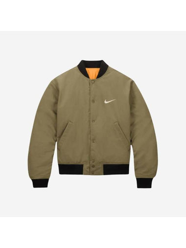 Reversible Bomber Jacket Olive - NIKE - BALAAN 1