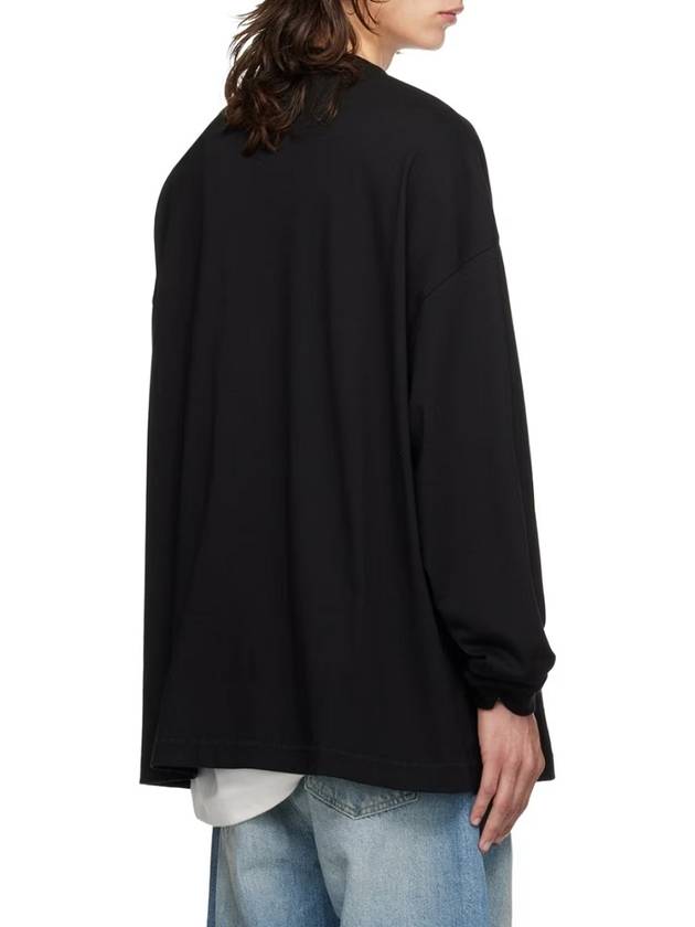 Jersey Long Sleeve T-Shirt Black - FEAR OF GOD ESSENTIALS - BALAAN 5