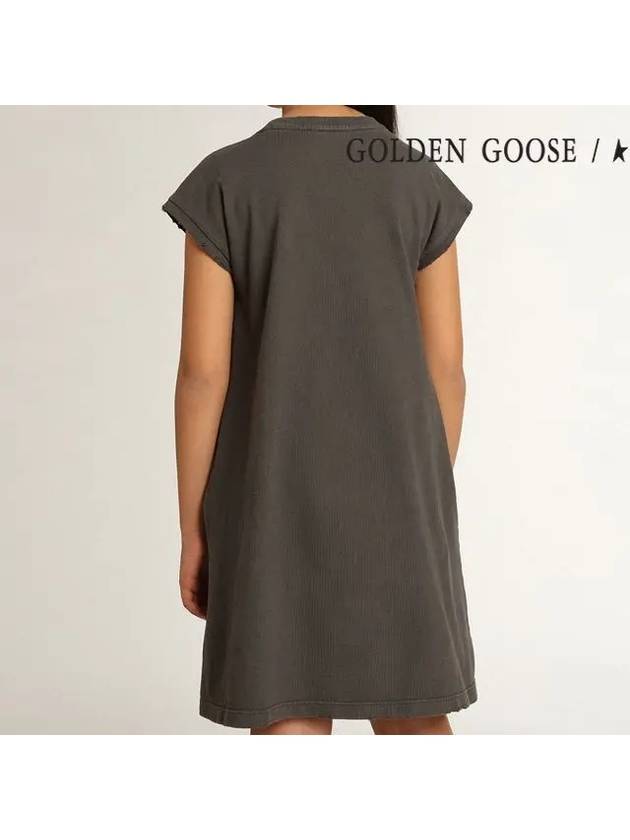 Golden Goose Kids Crystal Lettering Dress Gray GKP01389 P001073 60278 12Y - BOBO CHOSES - BALAAN 5