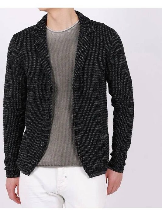 IKALOOK ANTONYMORATO Italy layered collar wool cardigan - IKALOOOK - BALAAN 2