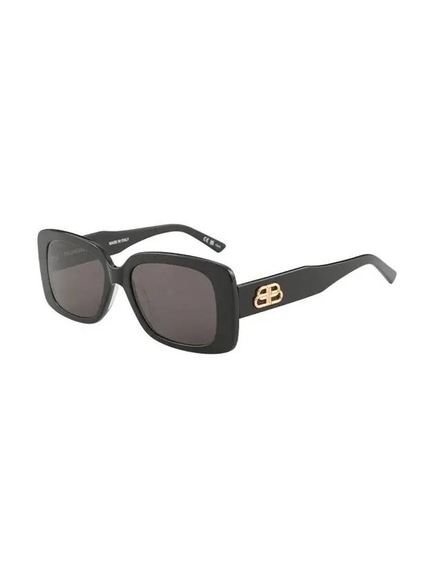 Eyewear BB Logo Square Sunglasses Black - BALENCIAGA - BALAAN 4